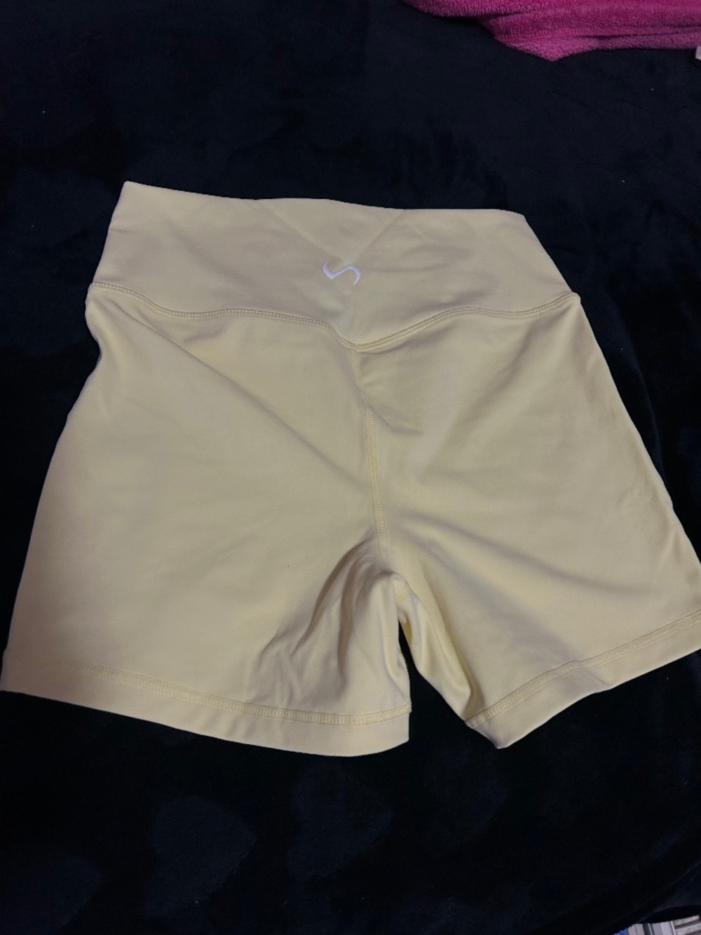 TLF Butter Yellow Shorts Size Medium (fits a small) (sold out on TLF website!)